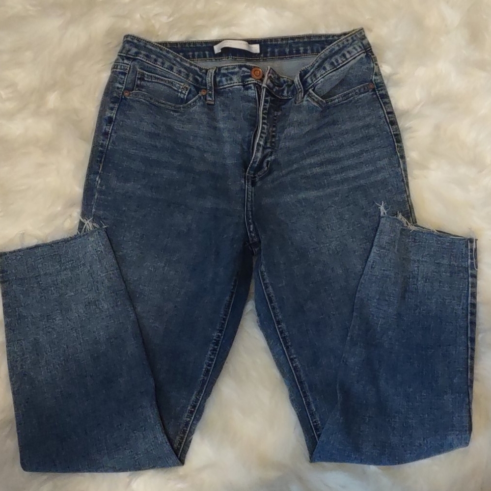 LC Lauren Conrad High Rise Skinny Ankle Jeans